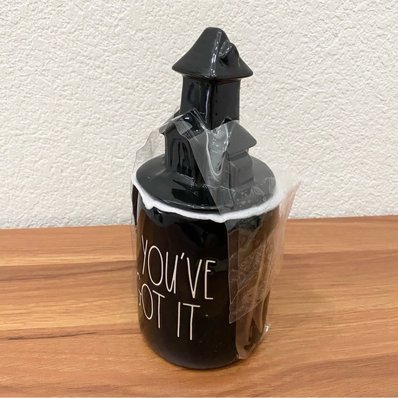 RAE DUNN If You Got It, Haunt It Double Sided Black Ceramic Halloween Mug - Picture 7 of 12